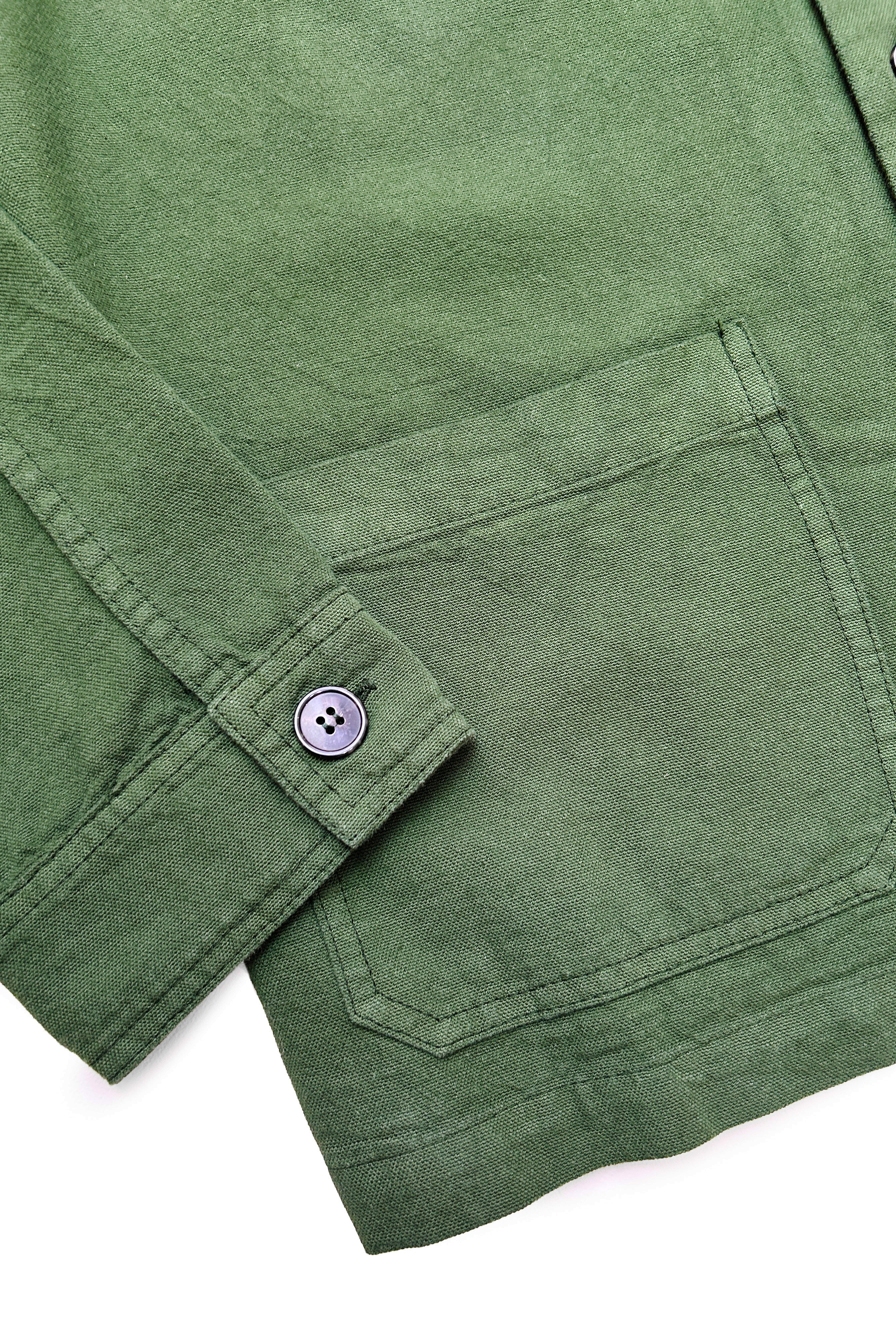 Frankie's Drill Jacket ⏤ Ponderosa Green | Rendall Co.