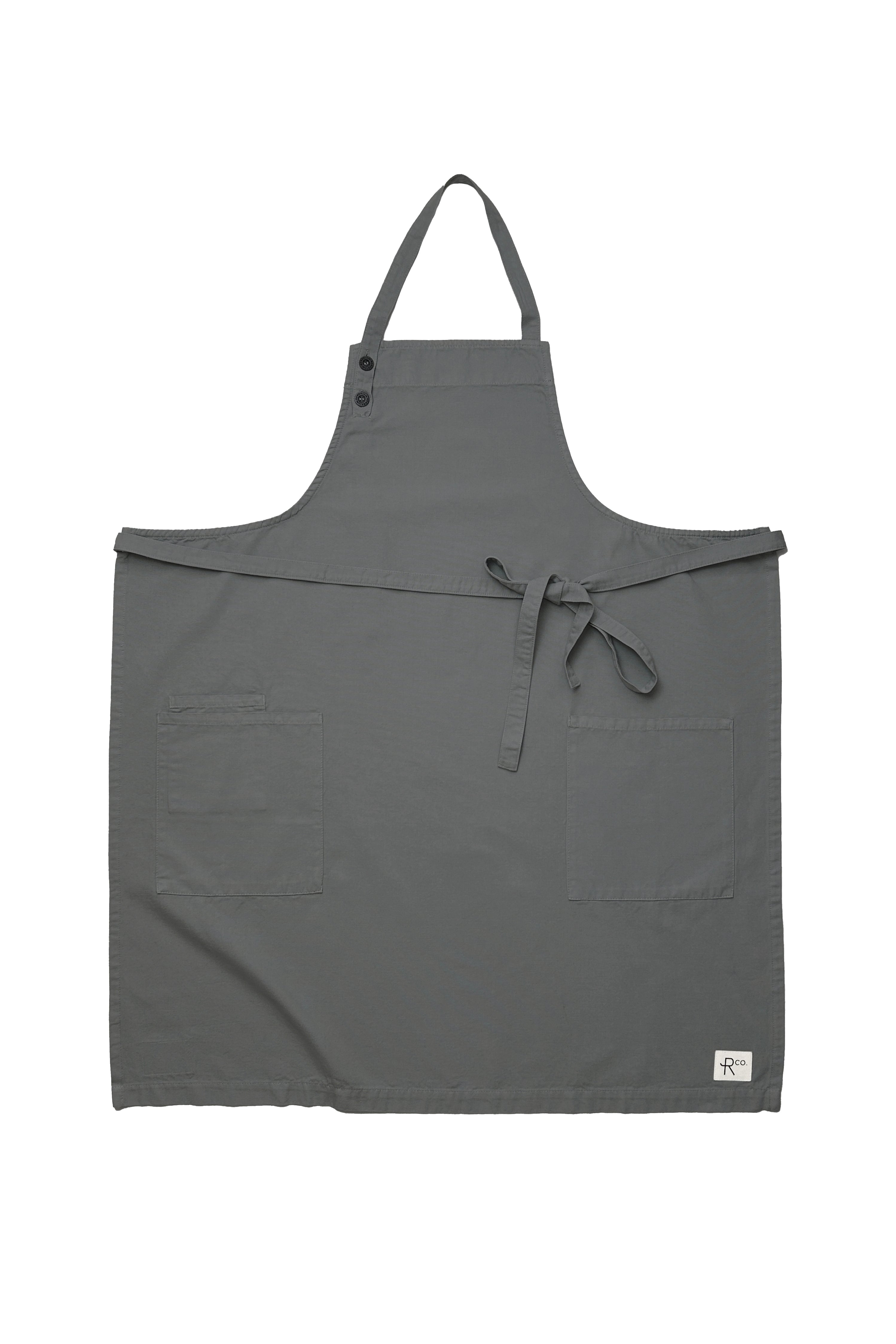 Lyon Bib Apron ⏤ Charcoal