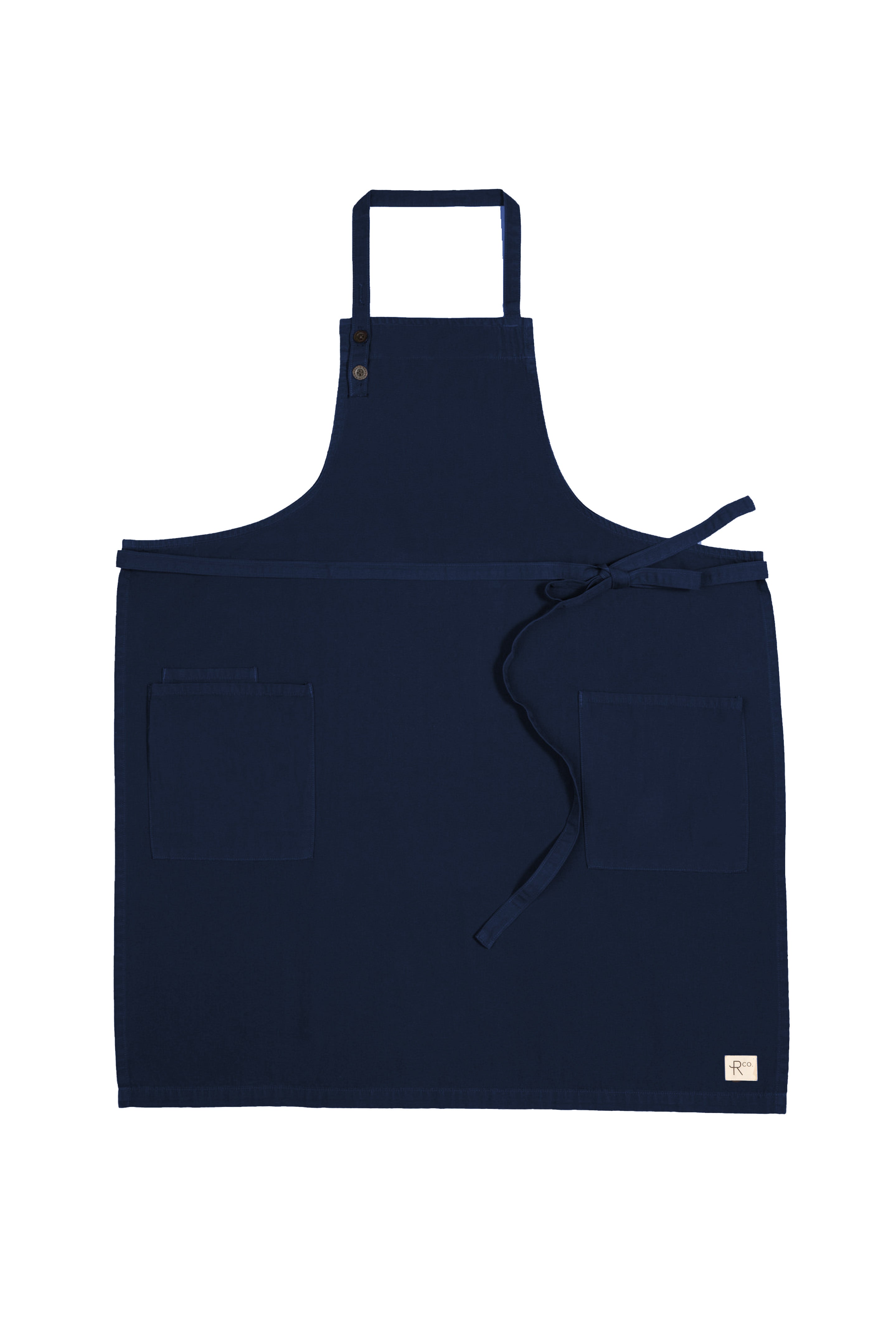 Lyon Bib Apron ⏤ Pageant Blue