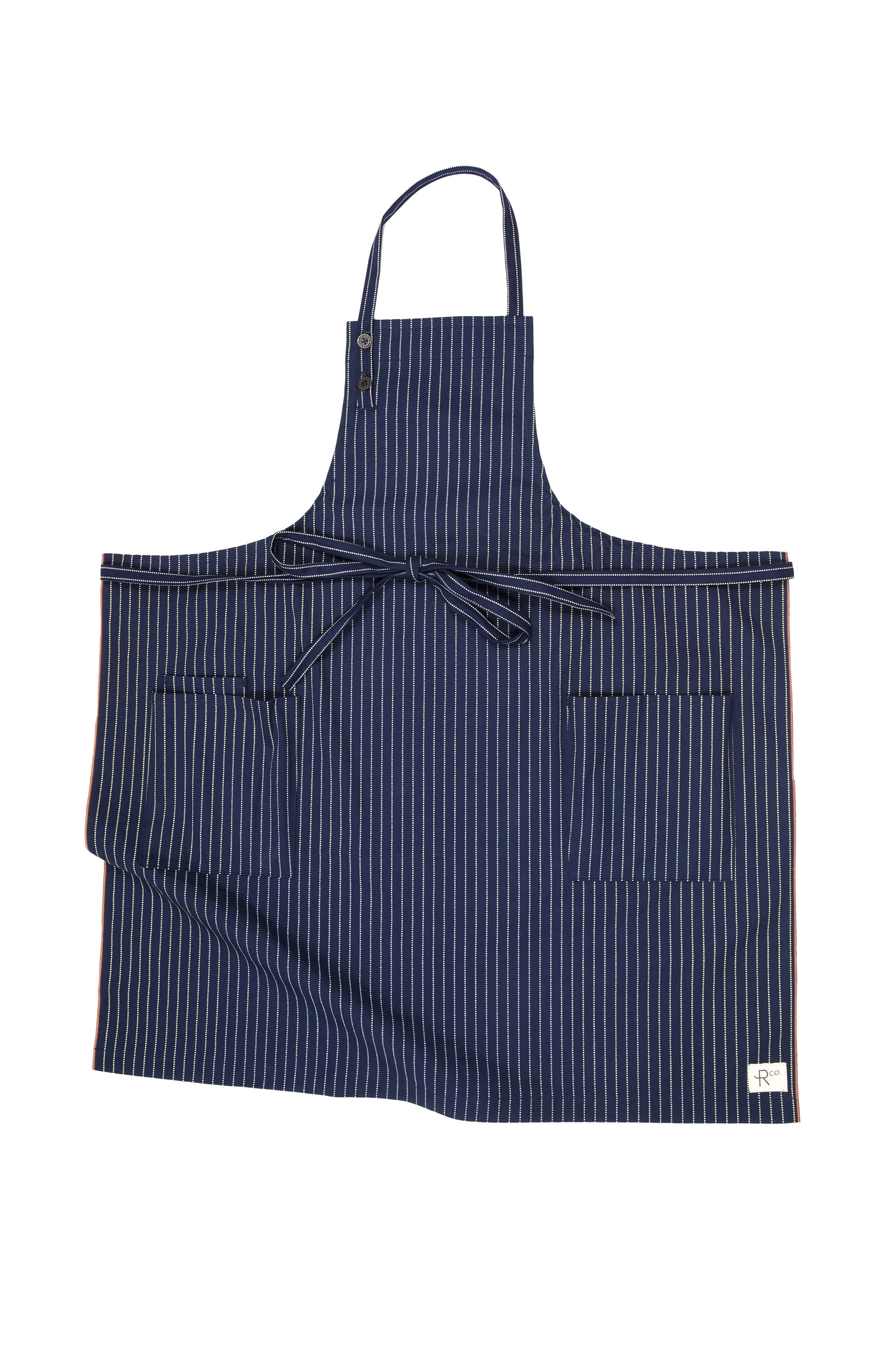 Lyon Bib Apron ⏤ Wabash Stripe Selvedge