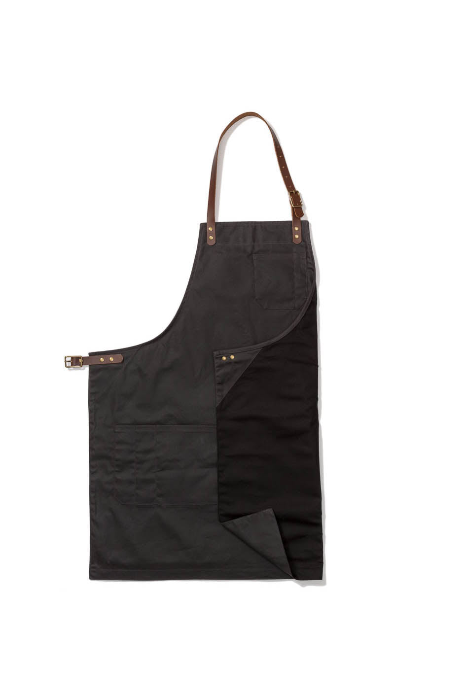 Bond St. Bib Apron ⏤ Black