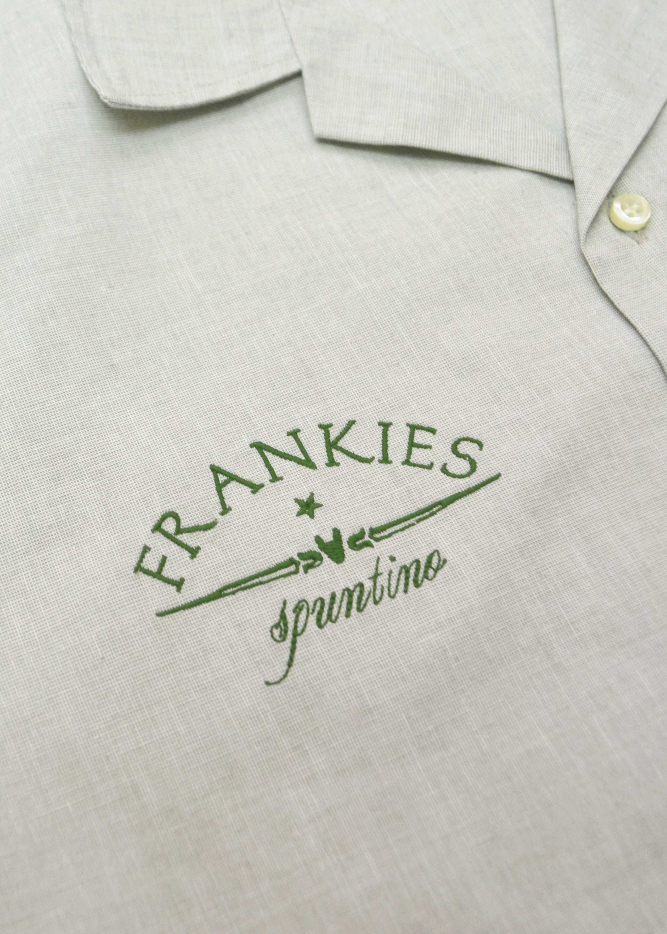 Frankies Spuntino Camp Shirt ⏤ Soft Olive