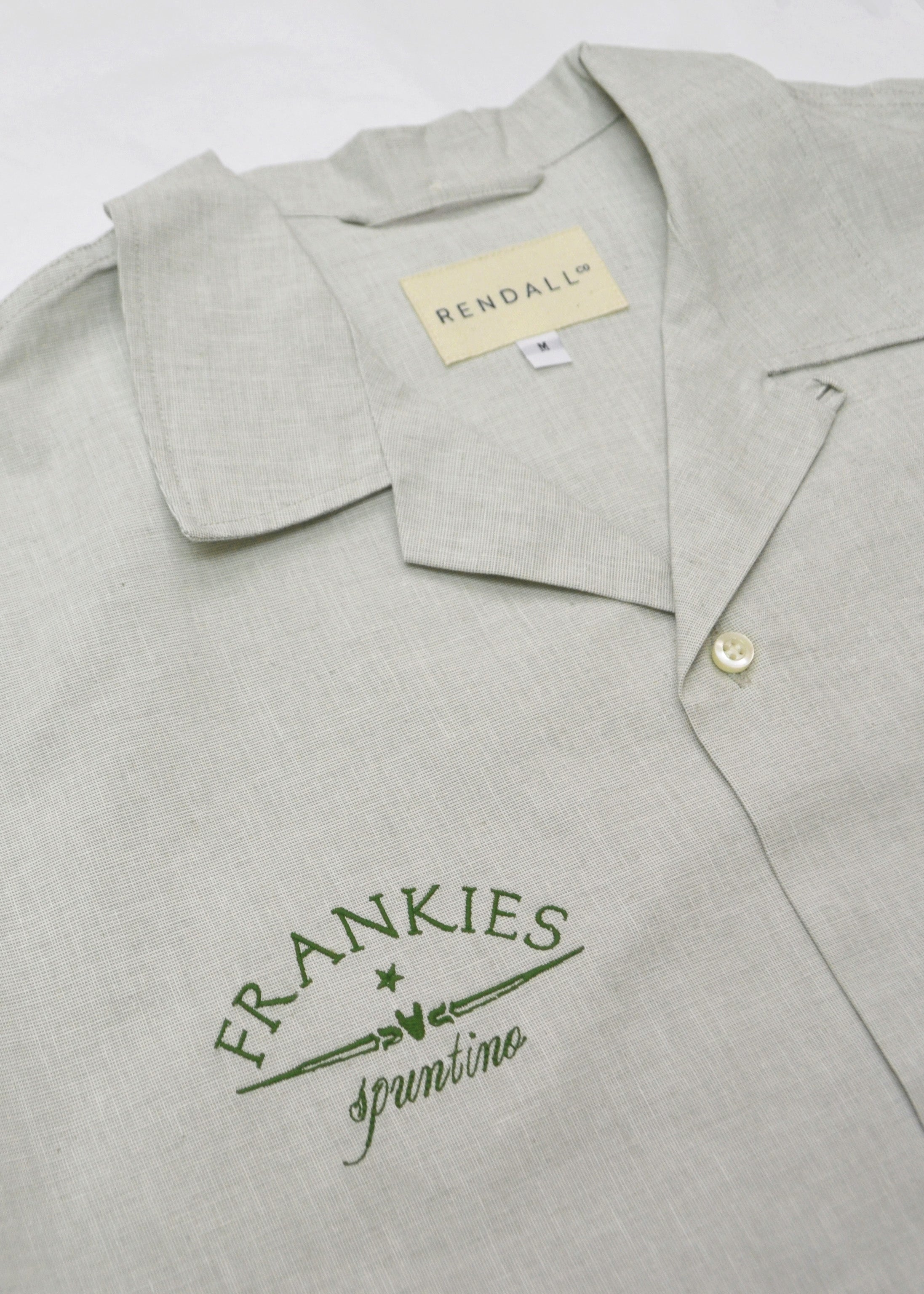 Frankies Spuntino Camp Shirt ⏤ Soft Olive