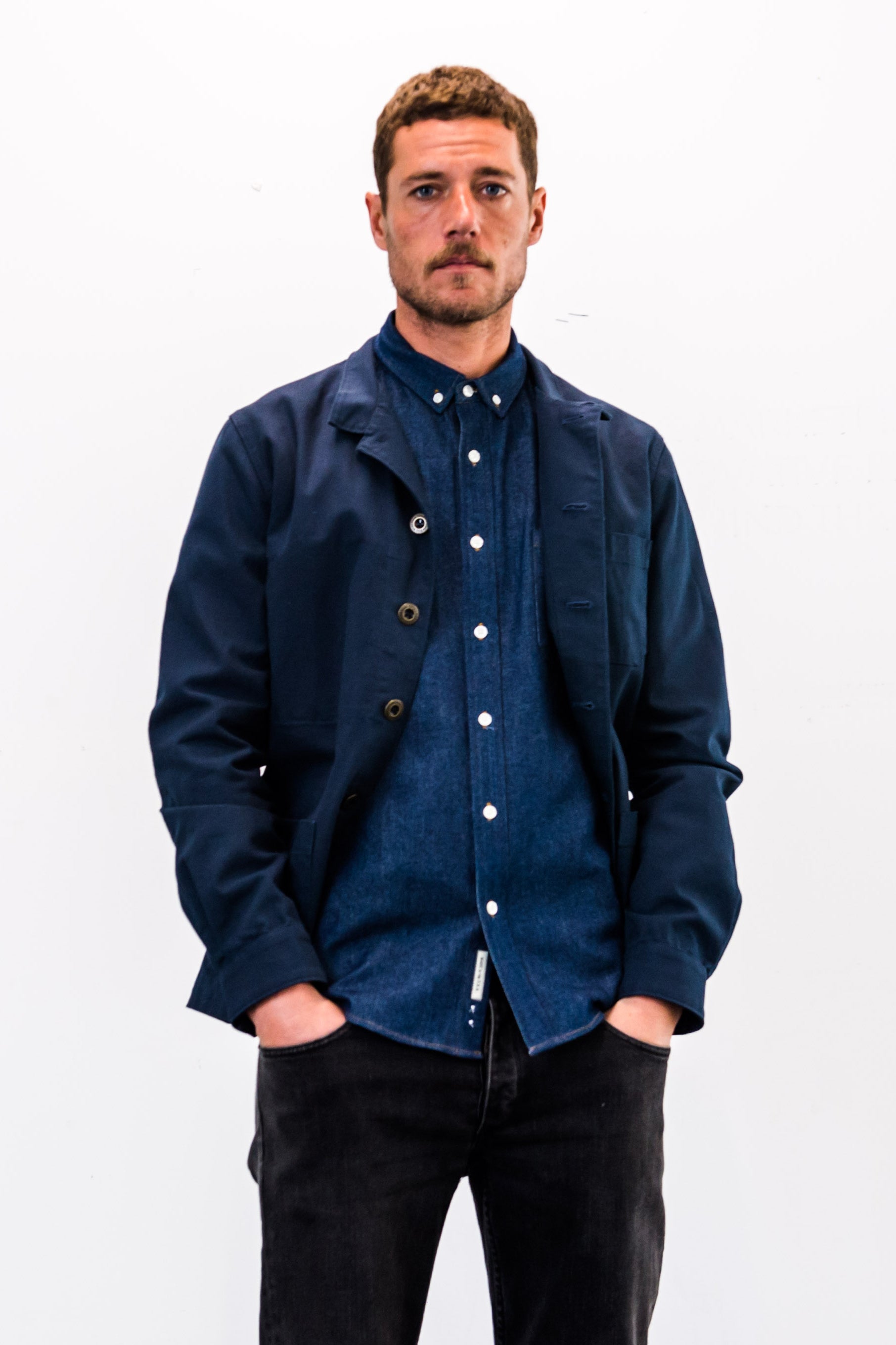 Chef Jacket — Navy