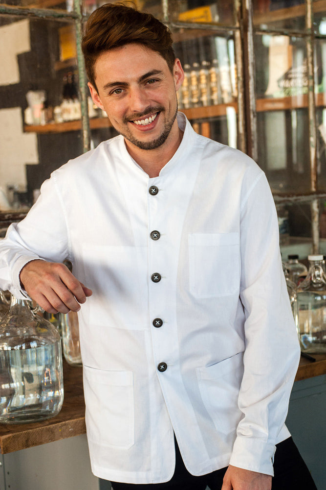 Chef Jacket — White oxford