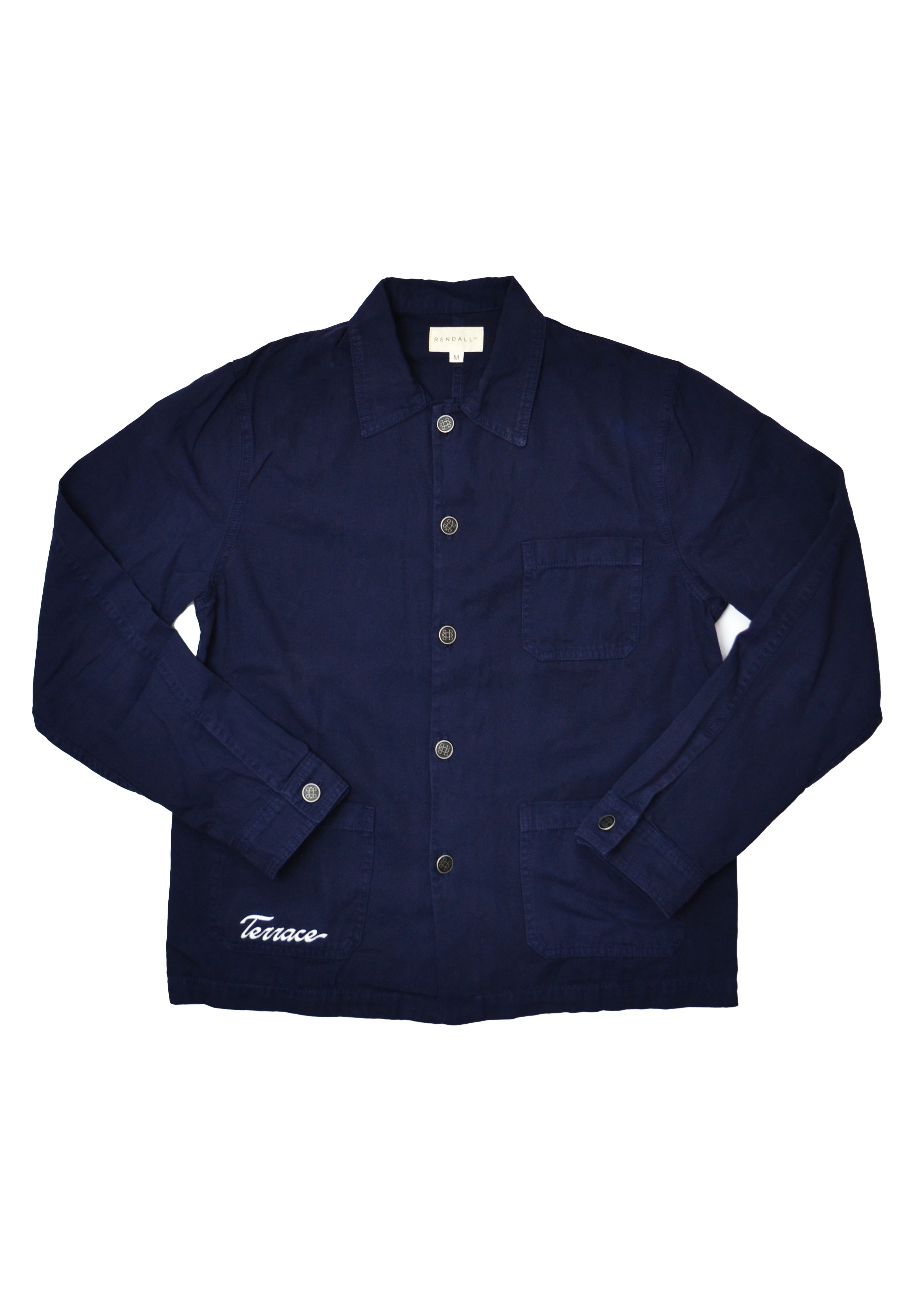 Living Room Drill Jacket ⏤ Indigo Blue