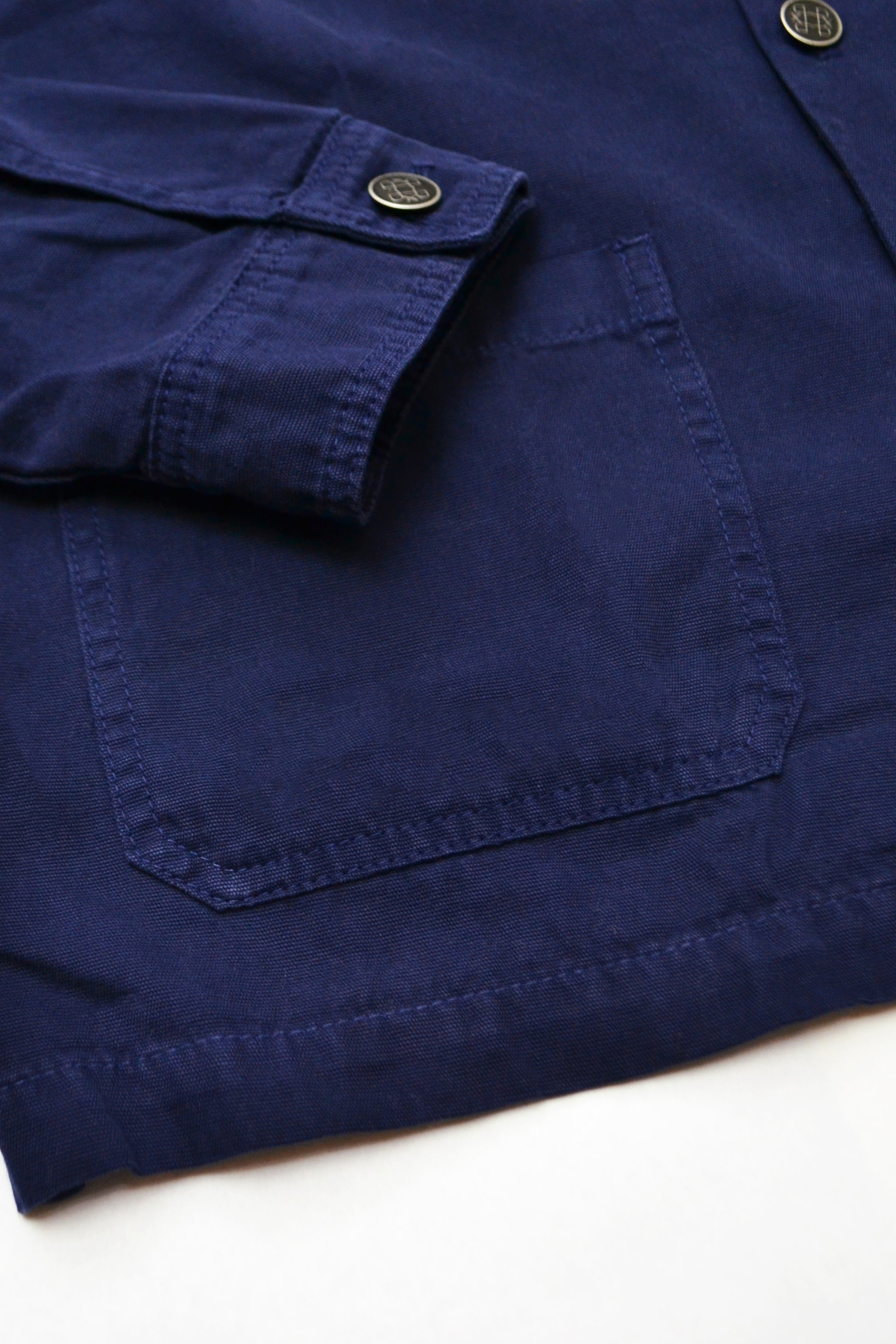 Drill Jacket ⏤ Indigo Blue