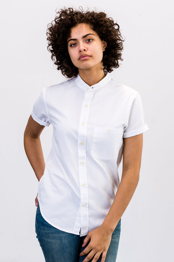 Line Shirt — White Oxford