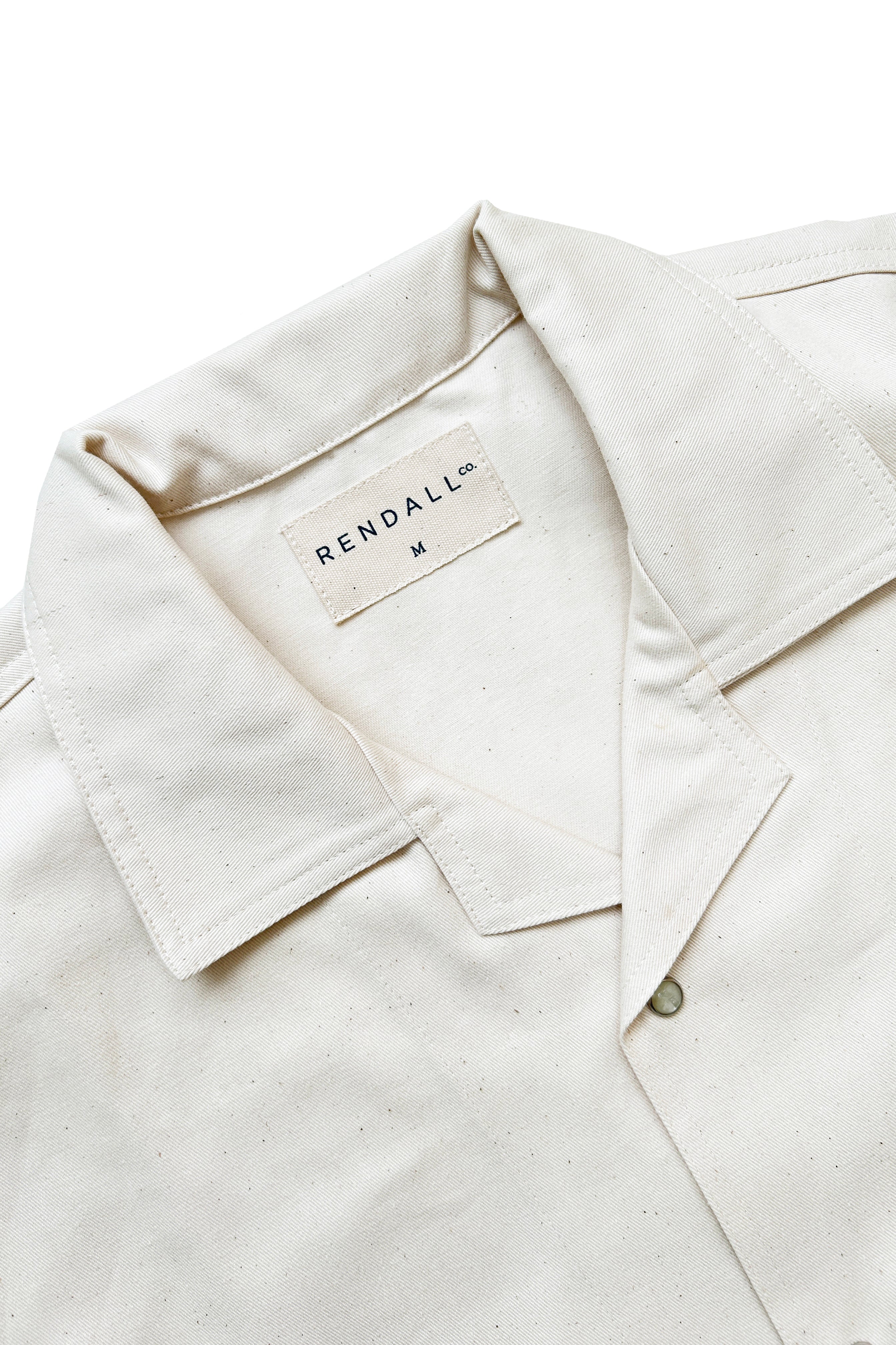 Cana Camp Shirt ⏤ Ecru