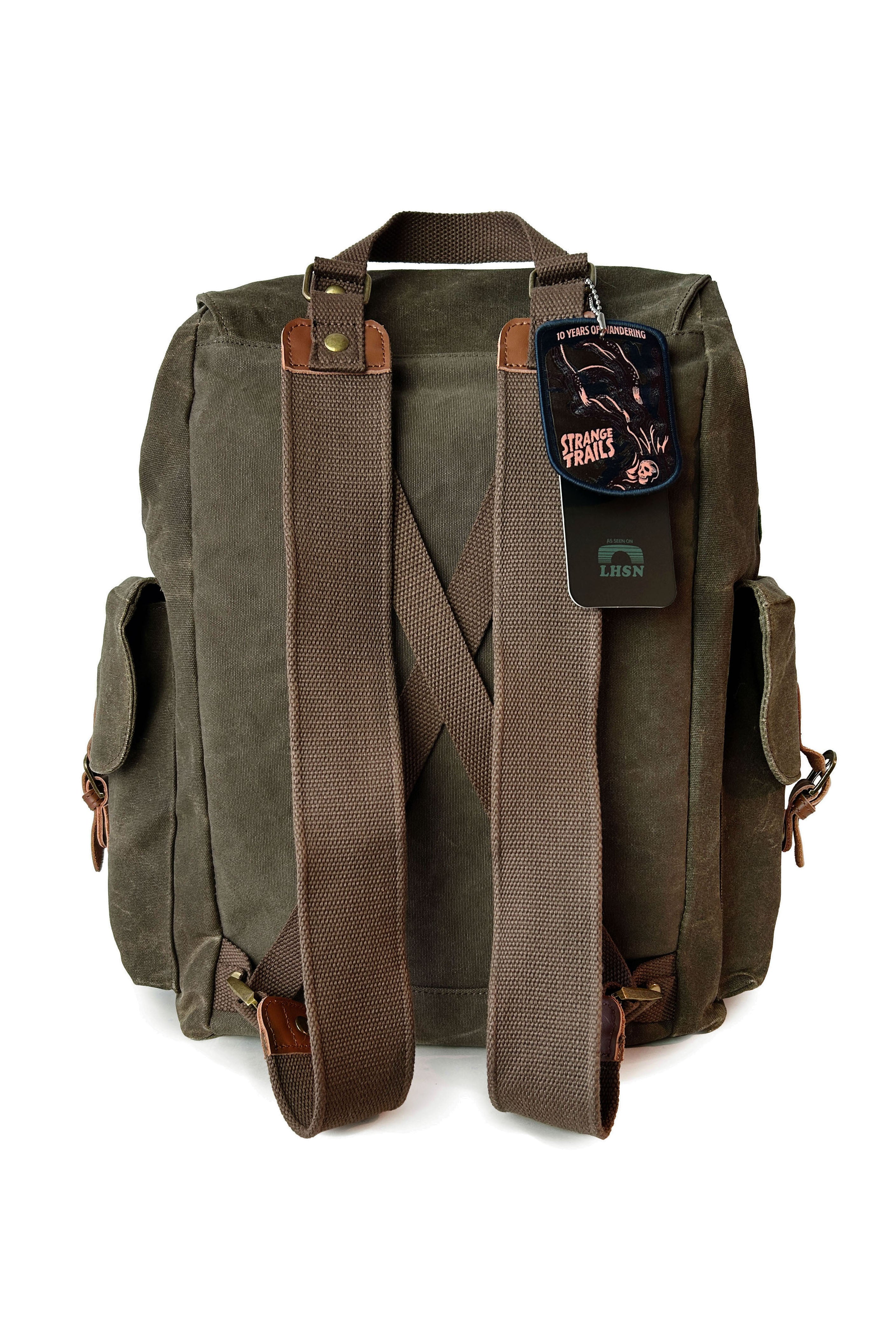 Lord Huron 'Way Out There' Backpack ⏤ Field Tan | Rendall Co.
